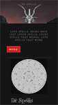 Mobile Screenshot of drspells.com